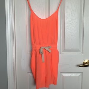 WILFRED Neon Circus Silk Romper